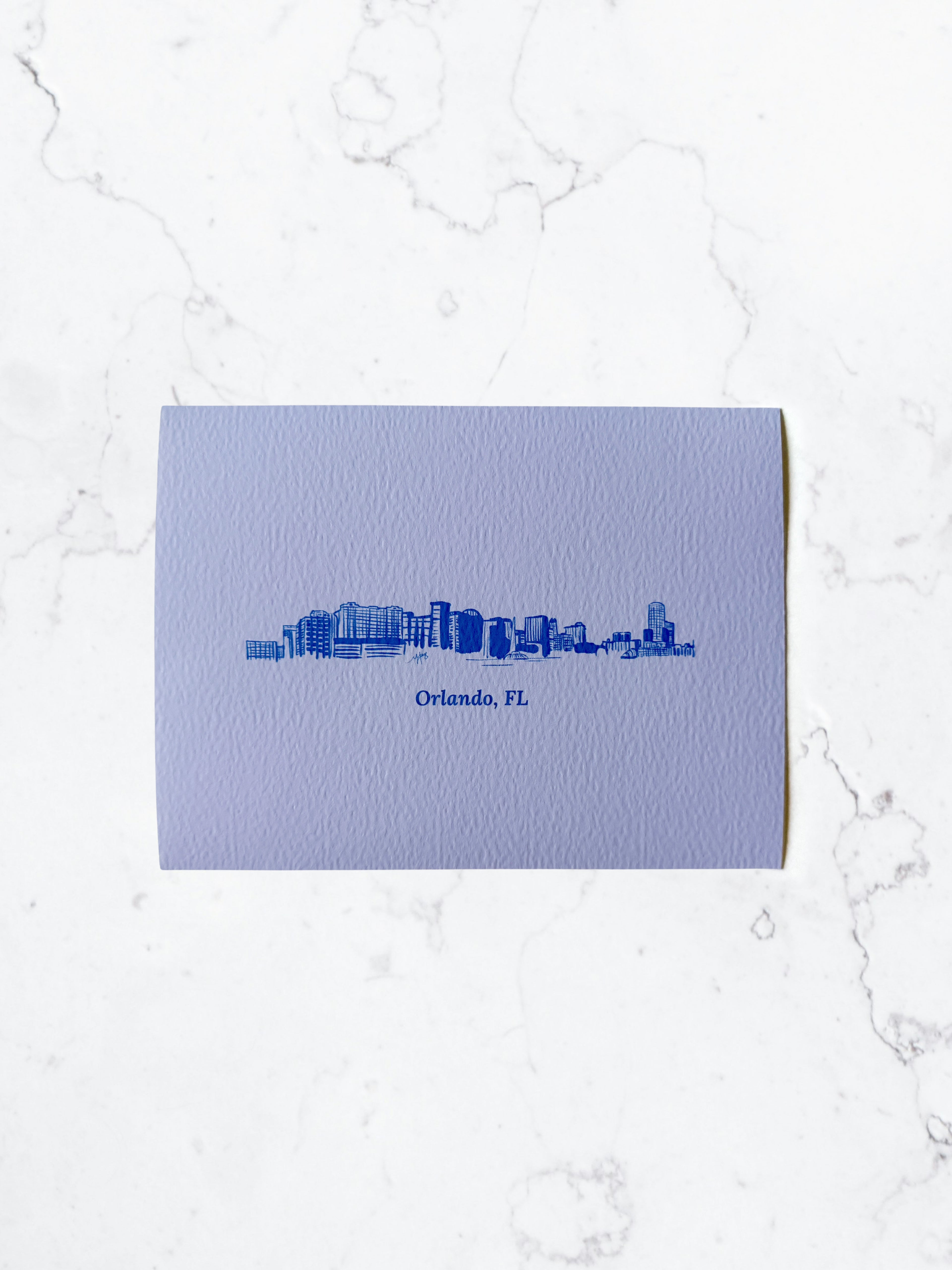 Orlando, FL in Afternoon Rain